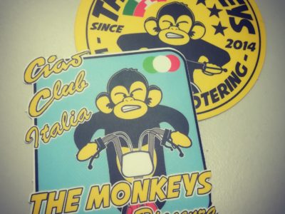 Adesivi Ciao Club The Monkeys!