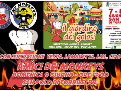 The Monkeys Parma @ il Giardino dei Golosi!