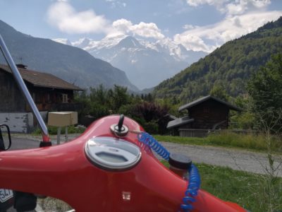 Grande scooter-turismo ad Aosta! Il giorno dopo il Giro del Monkey Bianco..